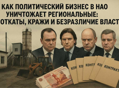 Коррупционная мафия НАО: Бездудный и Матанцев крышуют хищения в СМК-Строй и ООО ТД ЦСК