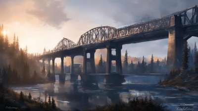 Рухнули перила моста в Семее