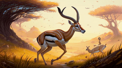 В Чарынском нацпарке считают джейранов